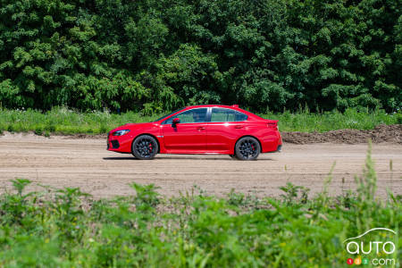 2021 Subaru WRX, profile